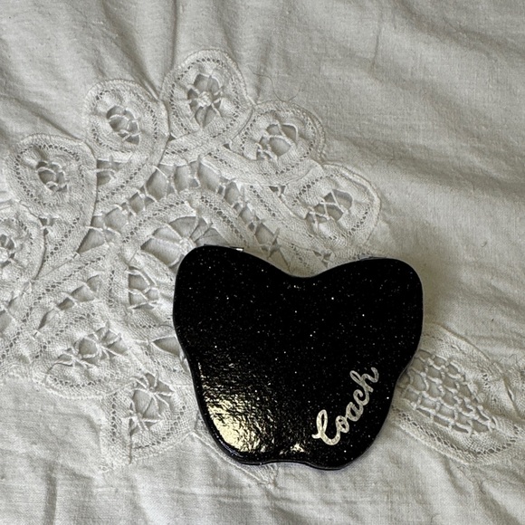 Coach Accessories - Coach Glitter Butterfly Compact Mirror - So Cute!!
